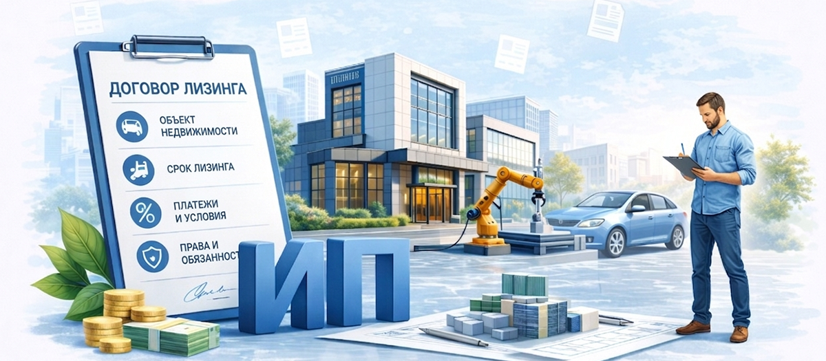 Лизинг для ИП — авто, оборудование и спецтехника для индивидуальных предпринимателей